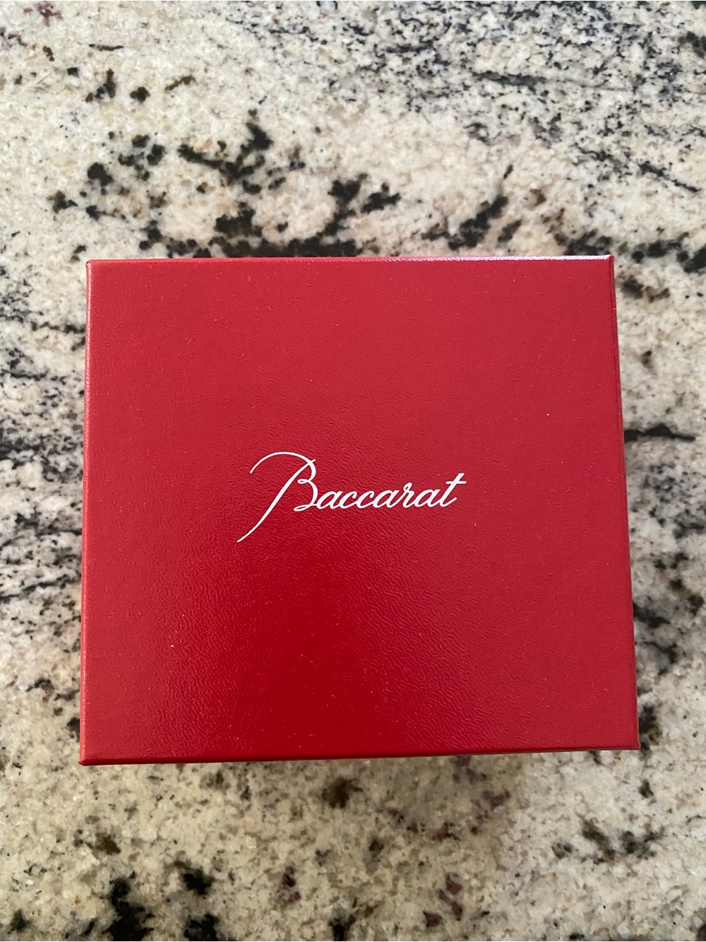 Red Baccarat Gift Box
